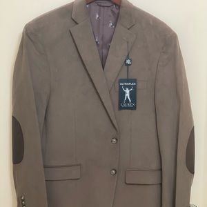 Men’s Corduroy Blazer with Suede Elbow Patches